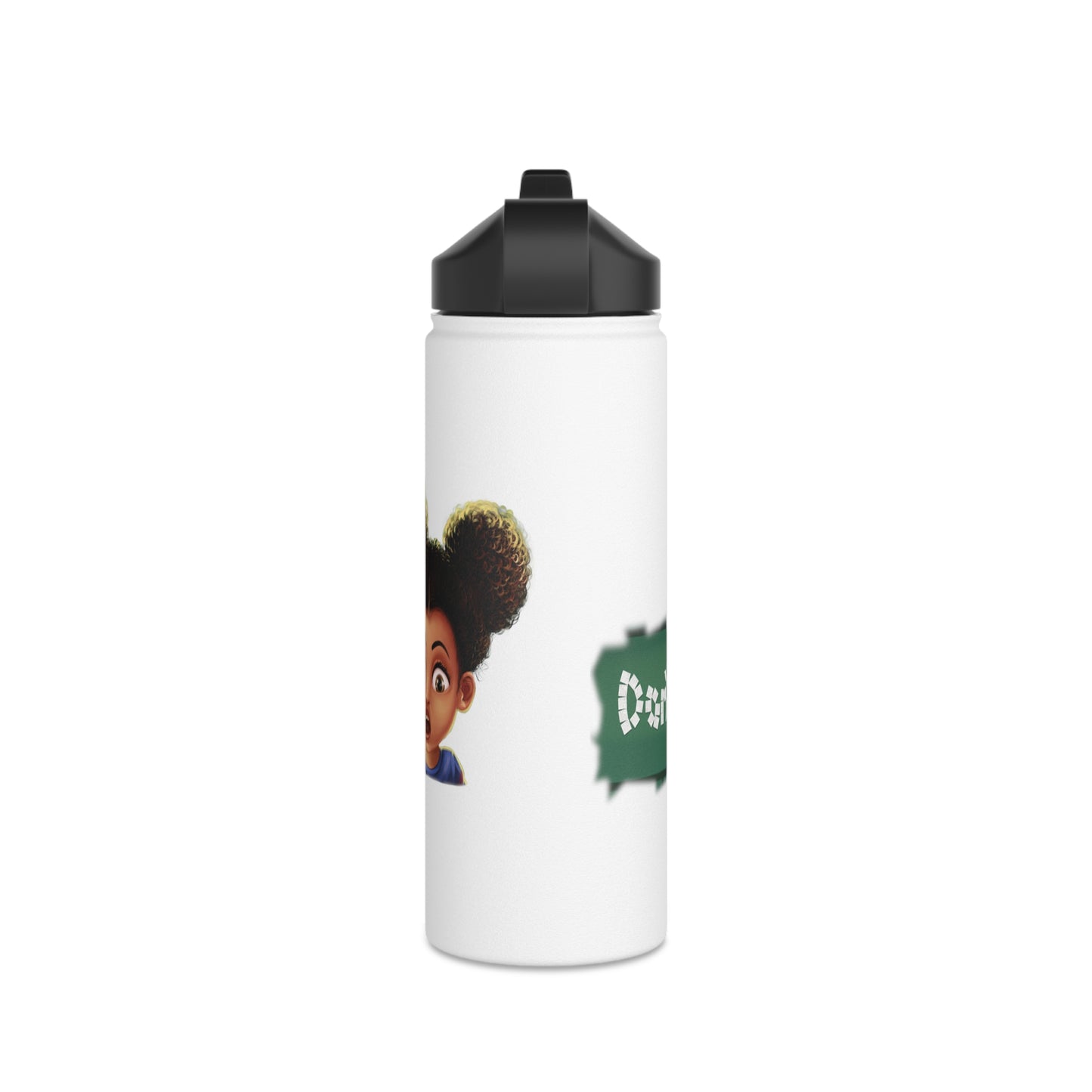 Don't Hold Your Sh** Stainless Steel Water Bottle, Standard Lid