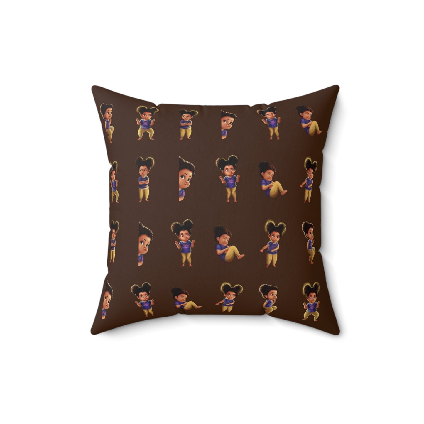 All The Feelings Square Pillow
