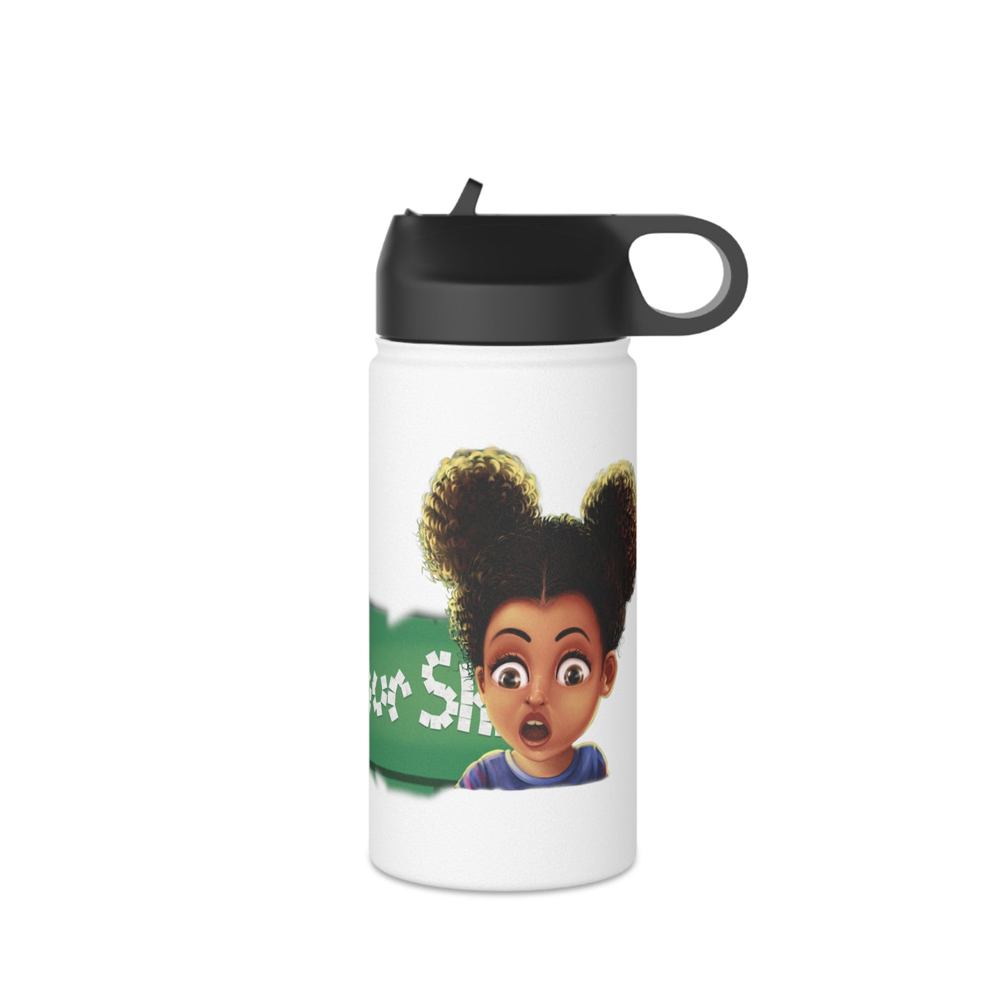 Don't Hold Your Sh** Stainless Steel Water Bottle, Standard Lid