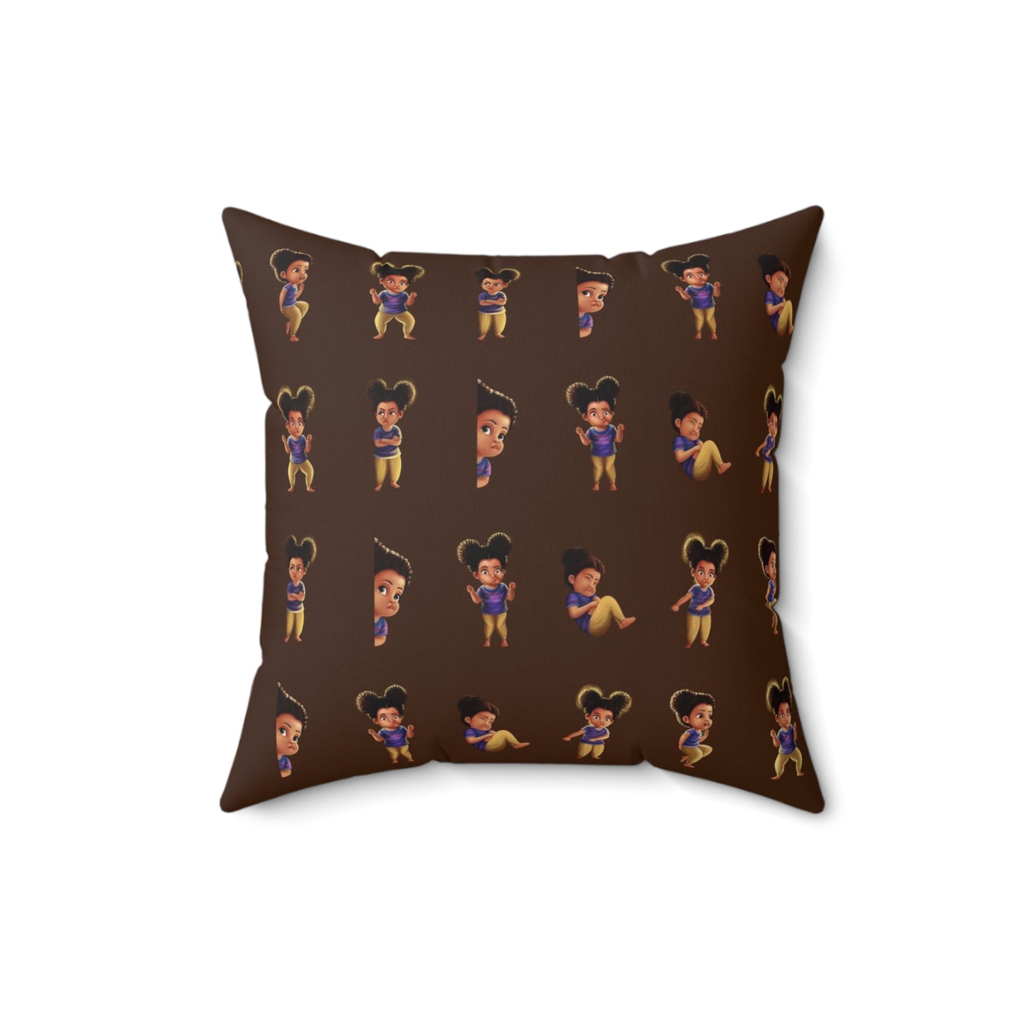 All The Feelings Square Pillow