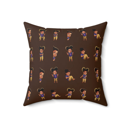 All The Feelings Square Pillow