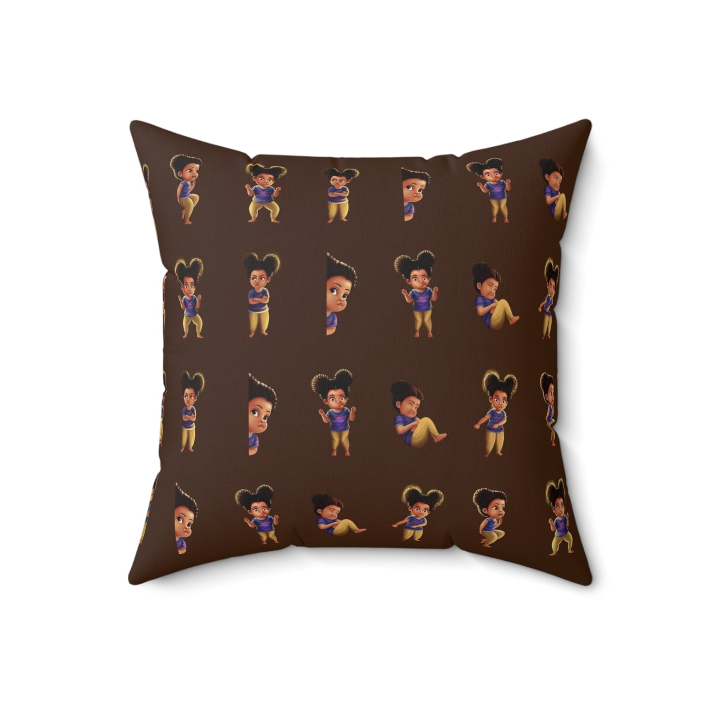 All The Feelings Square Pillow