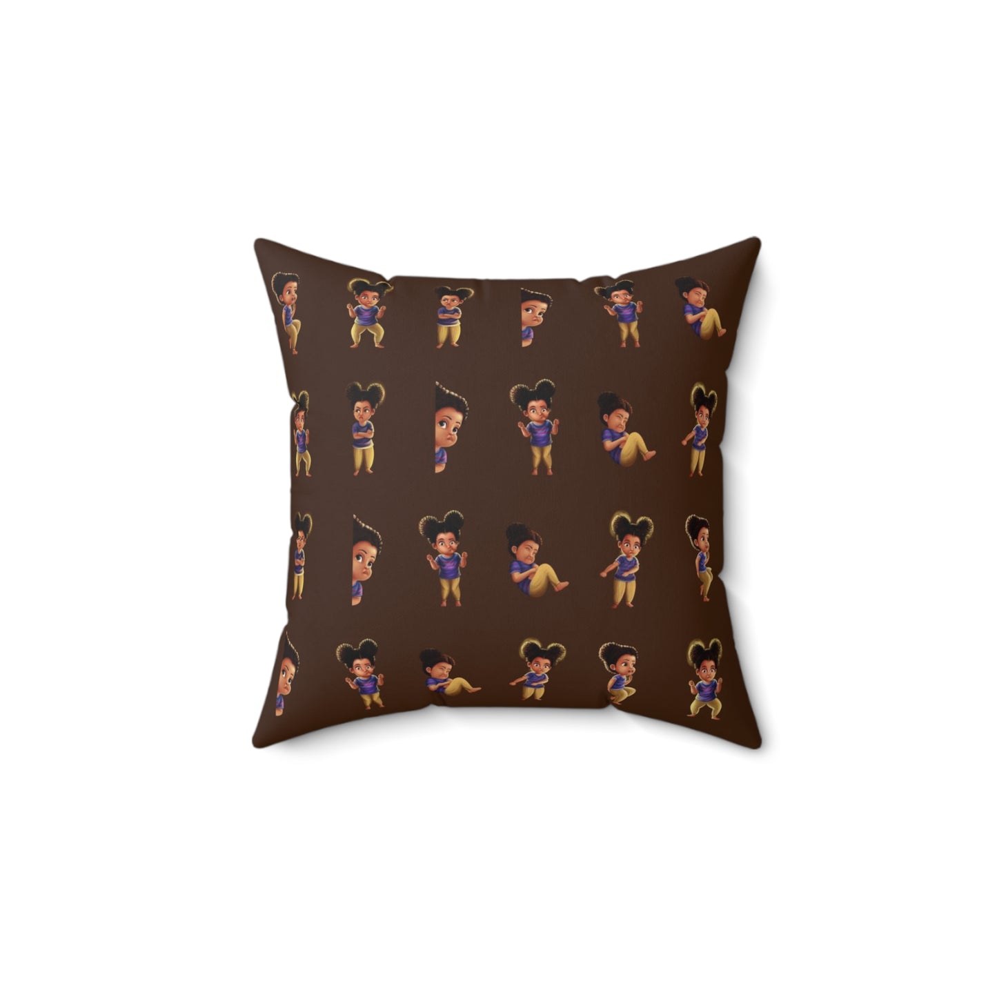 All The Feelings Square Pillow